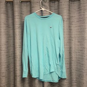 Men’s Hollister Teal Long Sleeve
